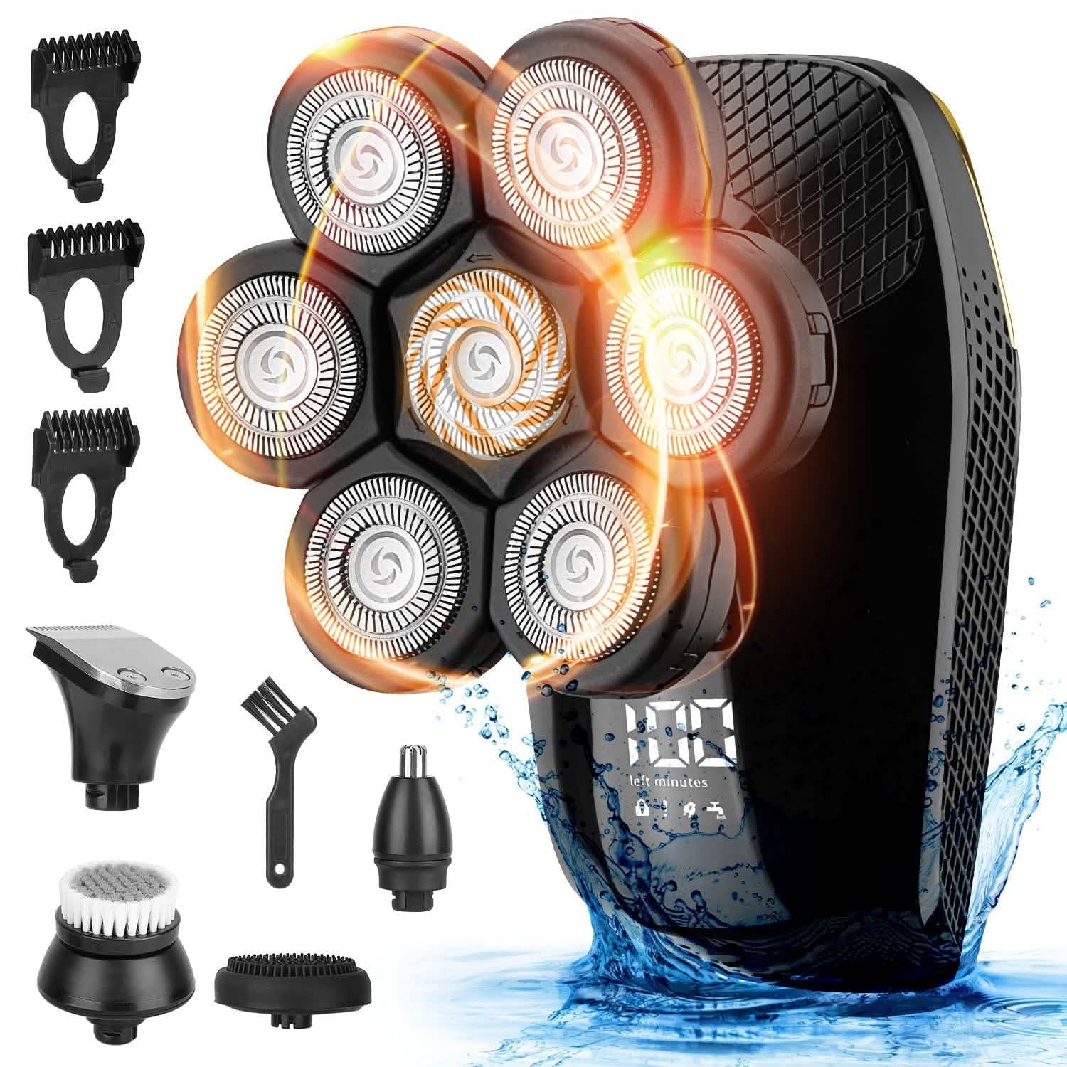 5-in-1 Rechargeable Cordless Trimmer Shaver Kit