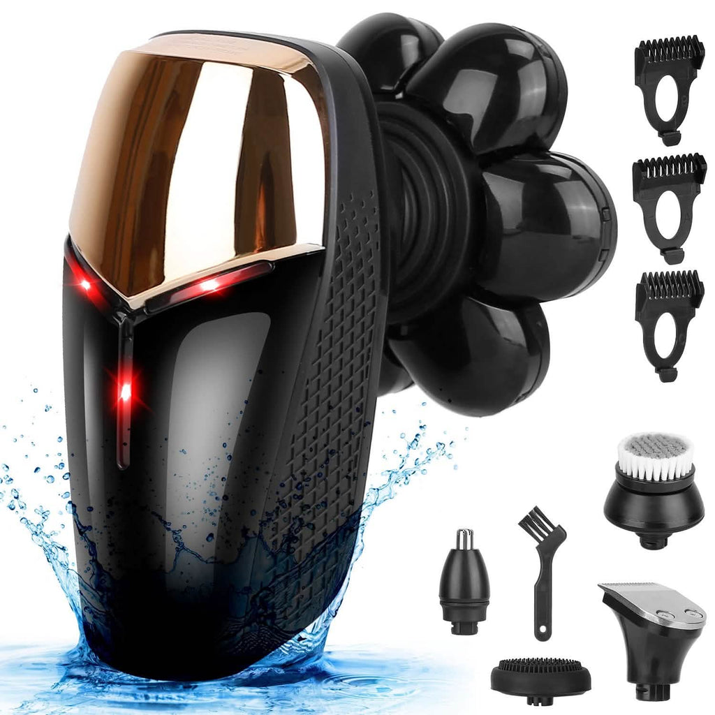 5-in-1 Rechargeable Cordless Trimmer Shaver Kit