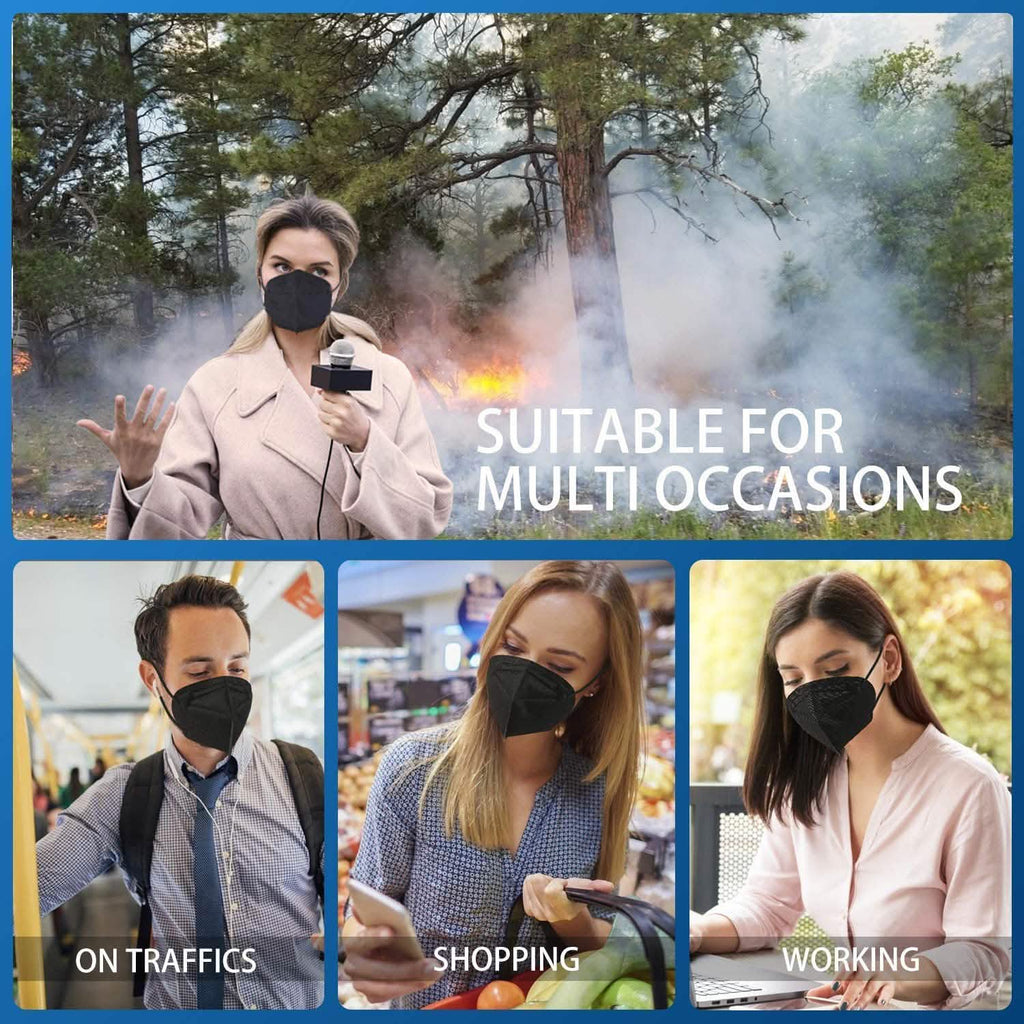 5-Layer Disposable KN95 Face Masks