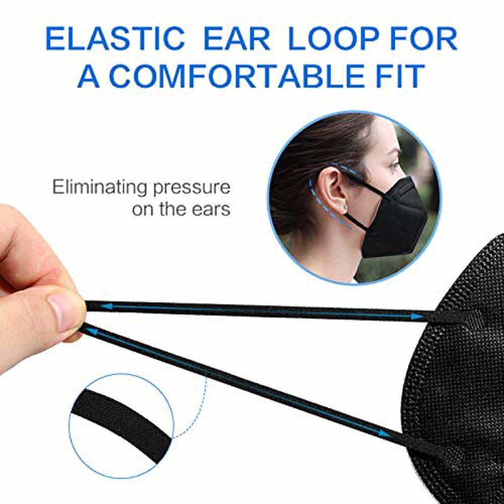 5-Layer Disposable KN95 Face Masks