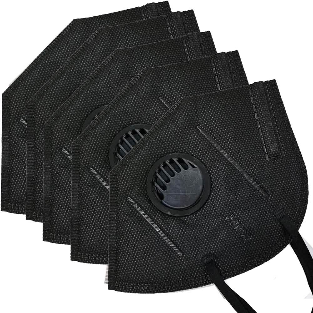 5 Layers KN95 Face Mask with Breathing Valve