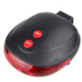 5 LED Rear Bike Safety Light