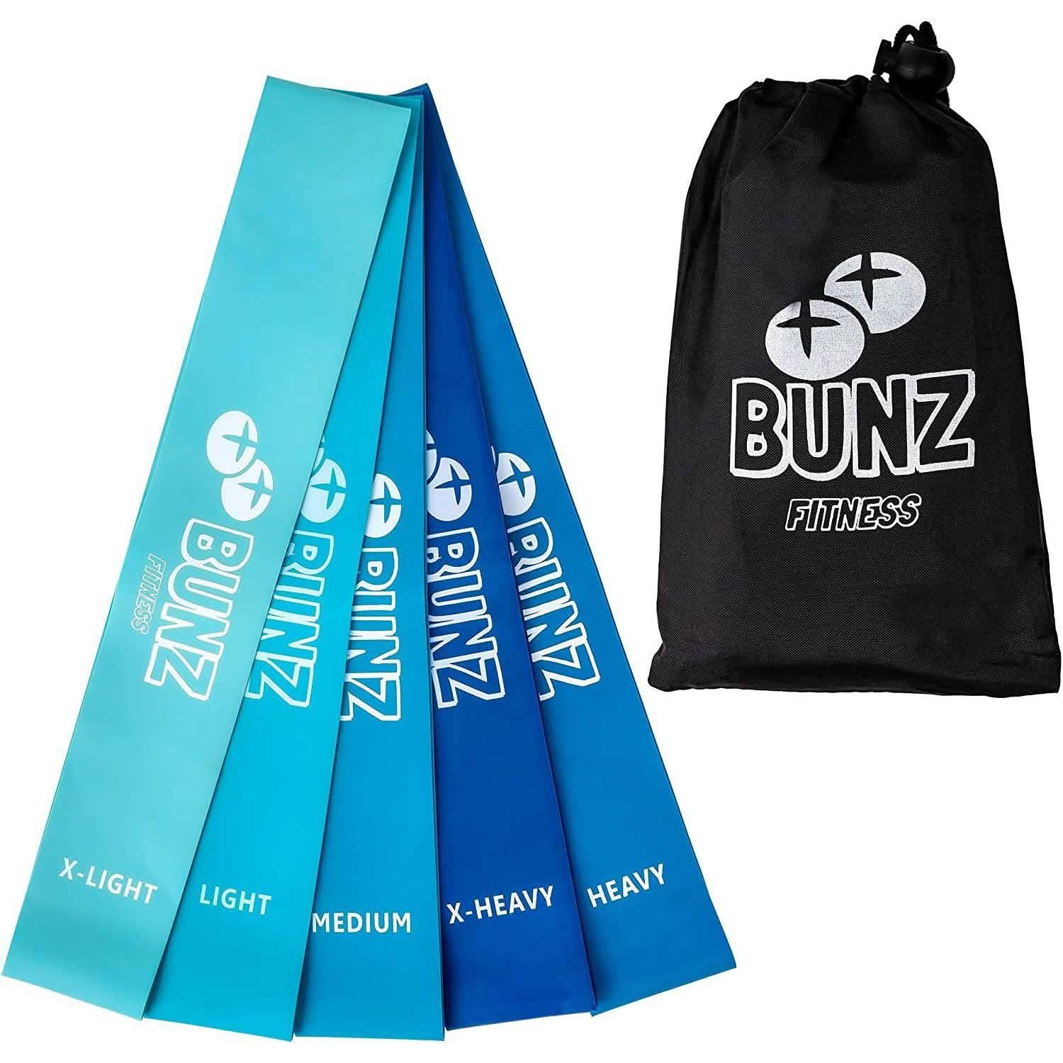 5-Pack: Bunz Fitness Booty Band