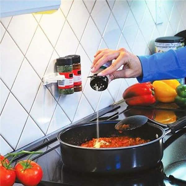 5-Pack: Cabinet Spice Wall Rack Storage
