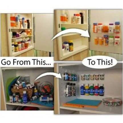 5-Pack: Cabinet Spice Wall Rack Storage