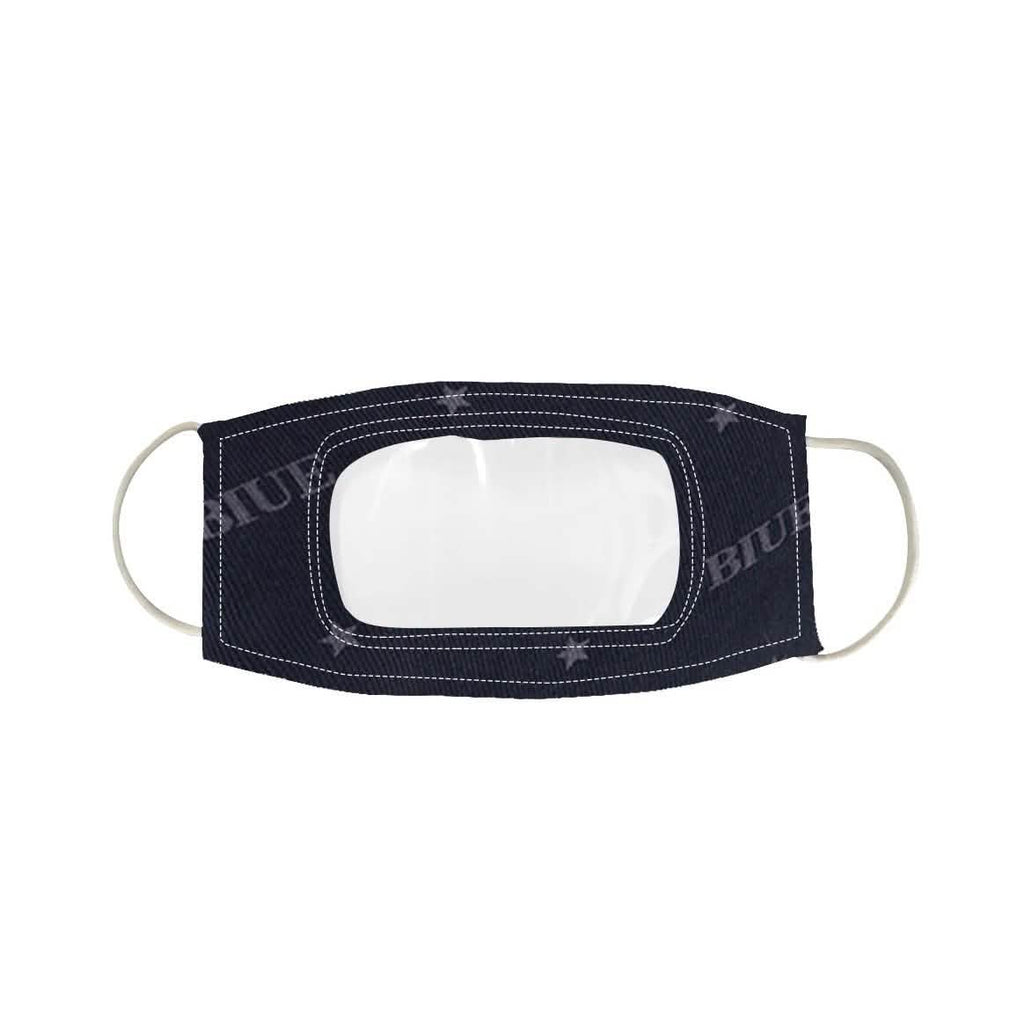 5-Pack: Custom Fashion Smile Communicator Face Mask