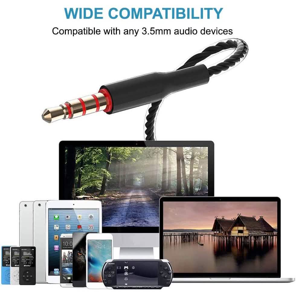 5-Pack: Earbuds Earphones with Microphone