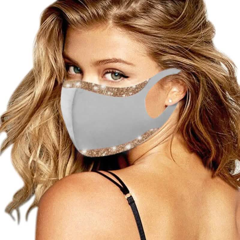 5-Pack: Fashion Bling Sequined Masks