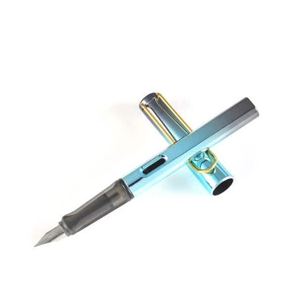 5-Pack: Fashion Color Student Office Fountain Pen School Stationery Supplies Ink Pens