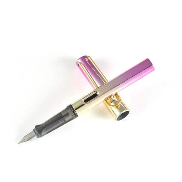 5-Pack: Fashion Color Student Office Fountain Pen School Stationery Supplies Ink Pens