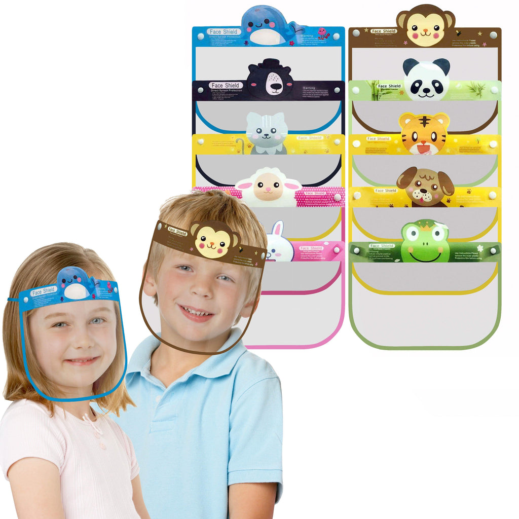 5-Pack: Kids Face Shield