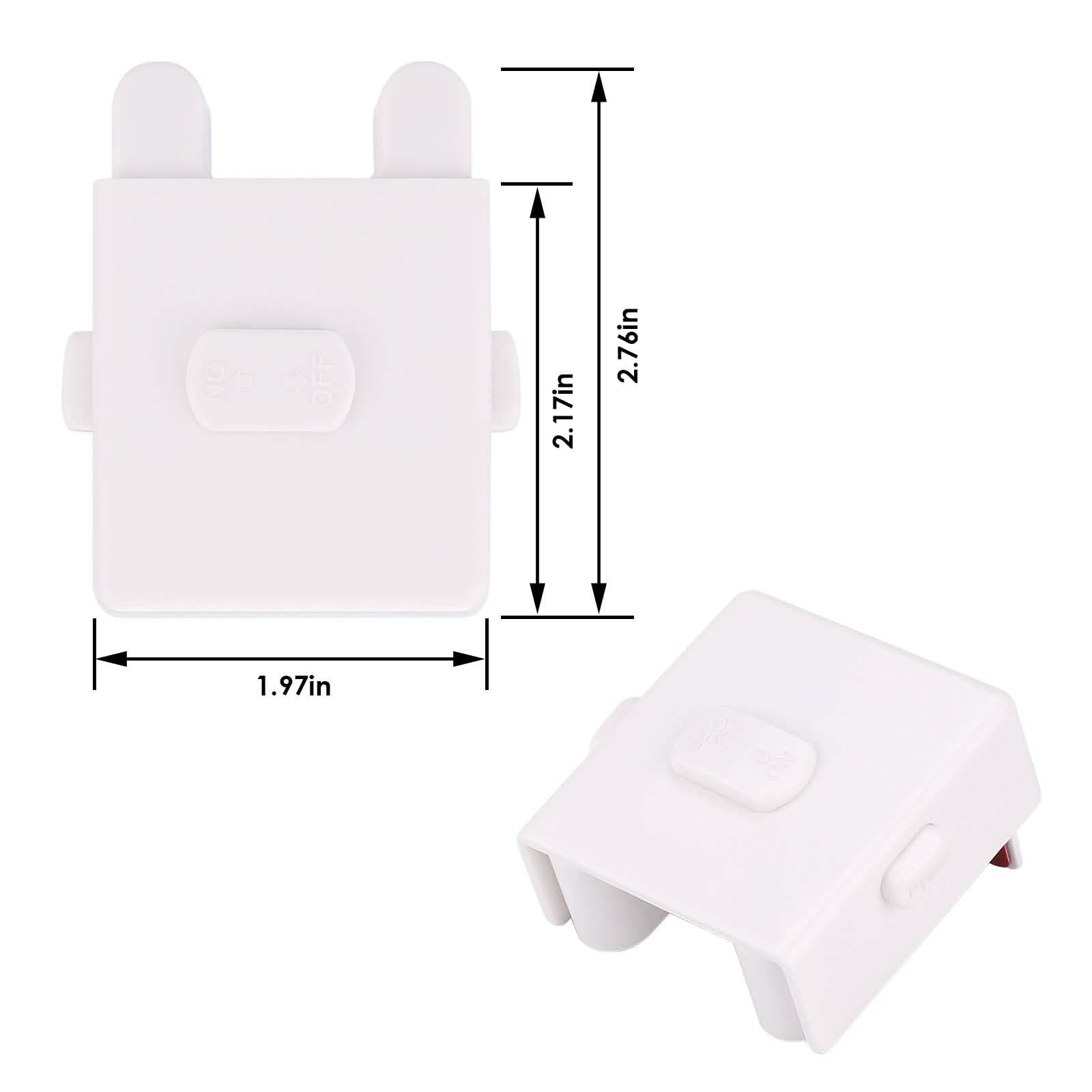5-Pack: Kitchen Gas Electric Stove Knob Safety Covers