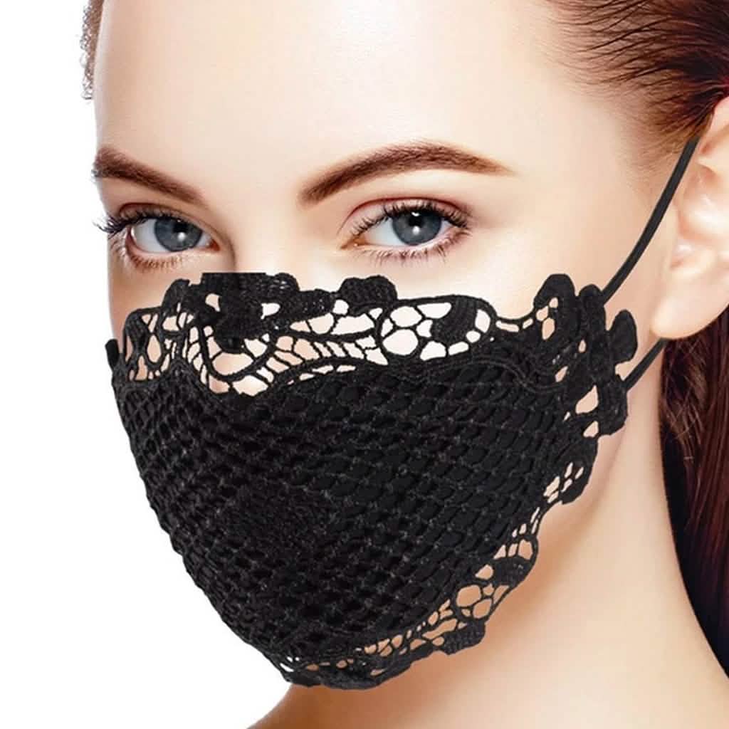 5-Pack: Lace Mouth Mask