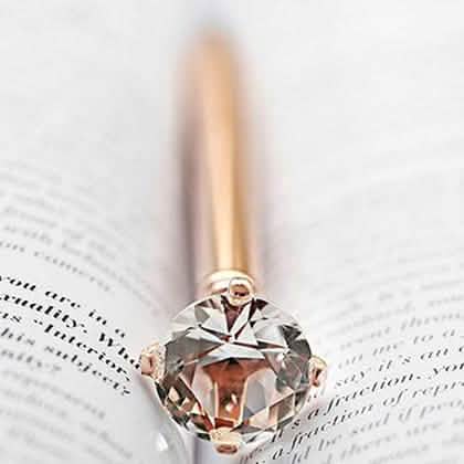 5-Pack: Multi-Color Diamond Ballpoint Pens