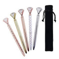 5-Pack: Multi-Color Diamond Ballpoint Pens