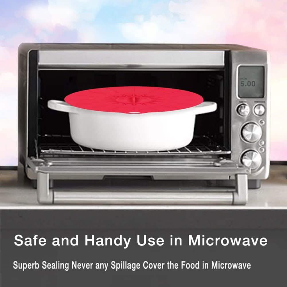 5-Pack: Silicone Food Lids Set