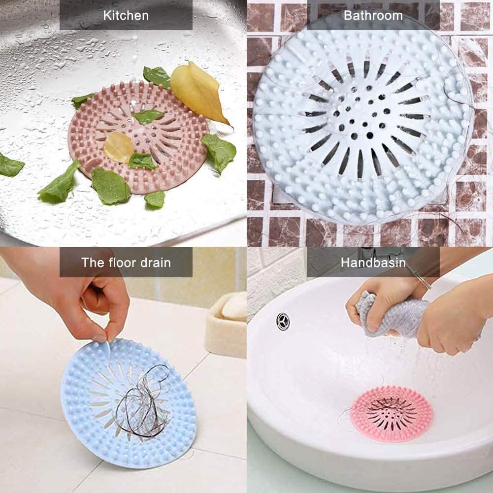 5-Pack: Silicone Hair Stopper