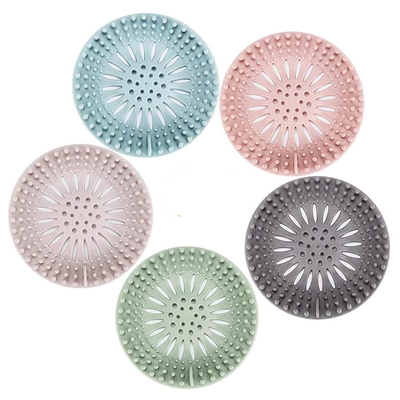 5-Pack: Silicone Hair Stopper