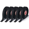 5-Pack: Tesa 51608 Adhesive Wiring Loom Cloth Tape