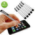 5-Pack: Touchscreen Stylus Pen for iPad and iPhone