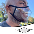 5-Pack: Transparent Face Masks