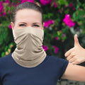 5-Pack: Washable And Reusable Face Mask Bandana and Neck Gaiter