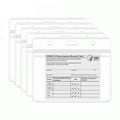5-Pack: Waterproof Clear Sleeve CDC Vaccination Card Immunization Record Holder