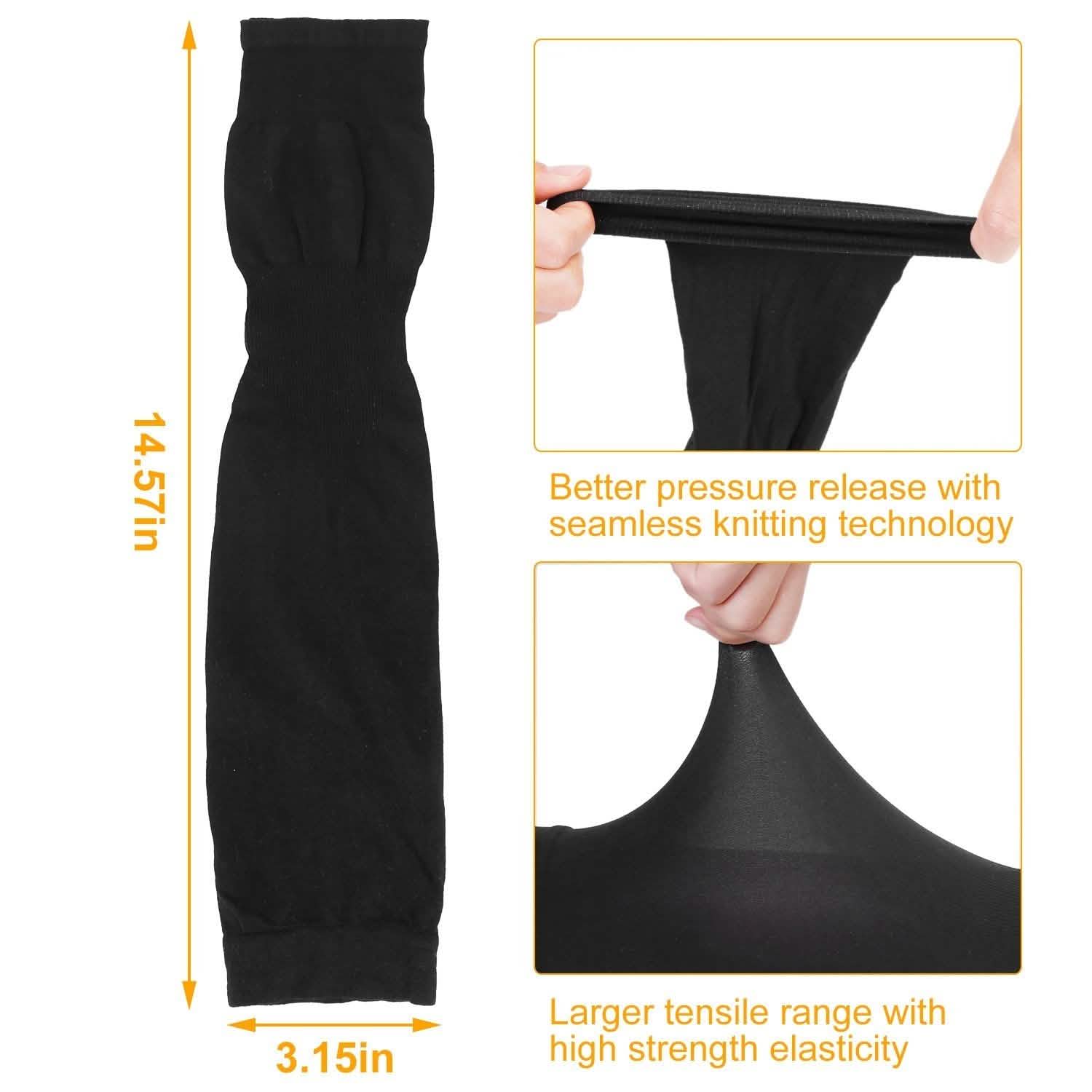 5-Pairs: Cooling Arm Sleeve Anti-UV Sun Protection