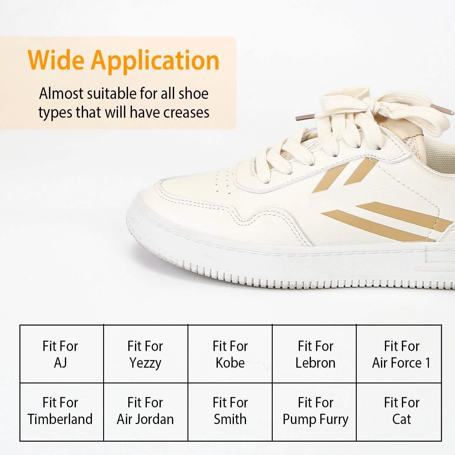 5-Pairs: Shoes Crease Protectors
