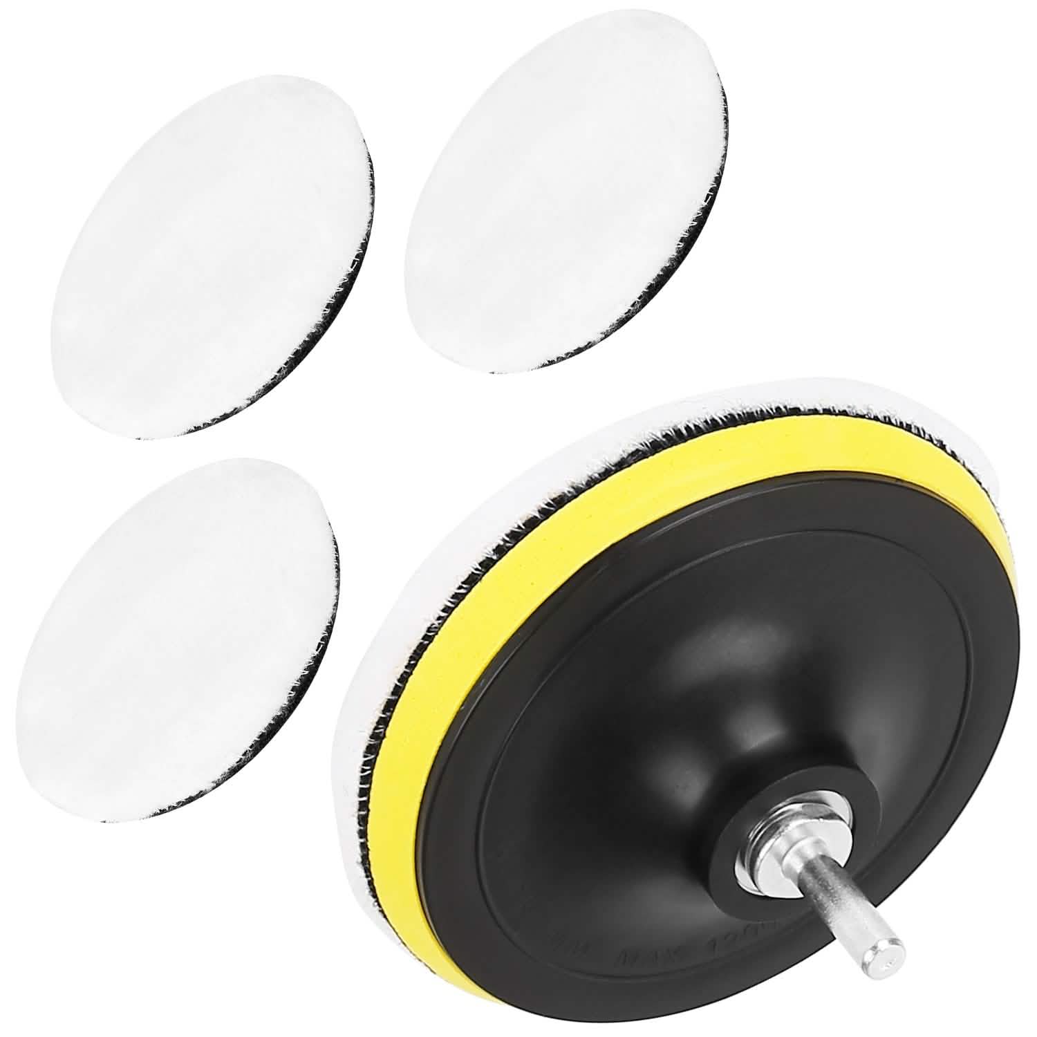 5-Piece: 6" Buffing Polishing Pads