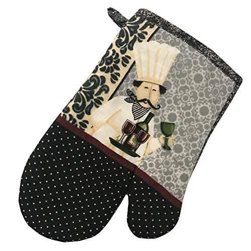 5-Piece: Assorted Kitchen Set: Towels, Potholder, Mitt