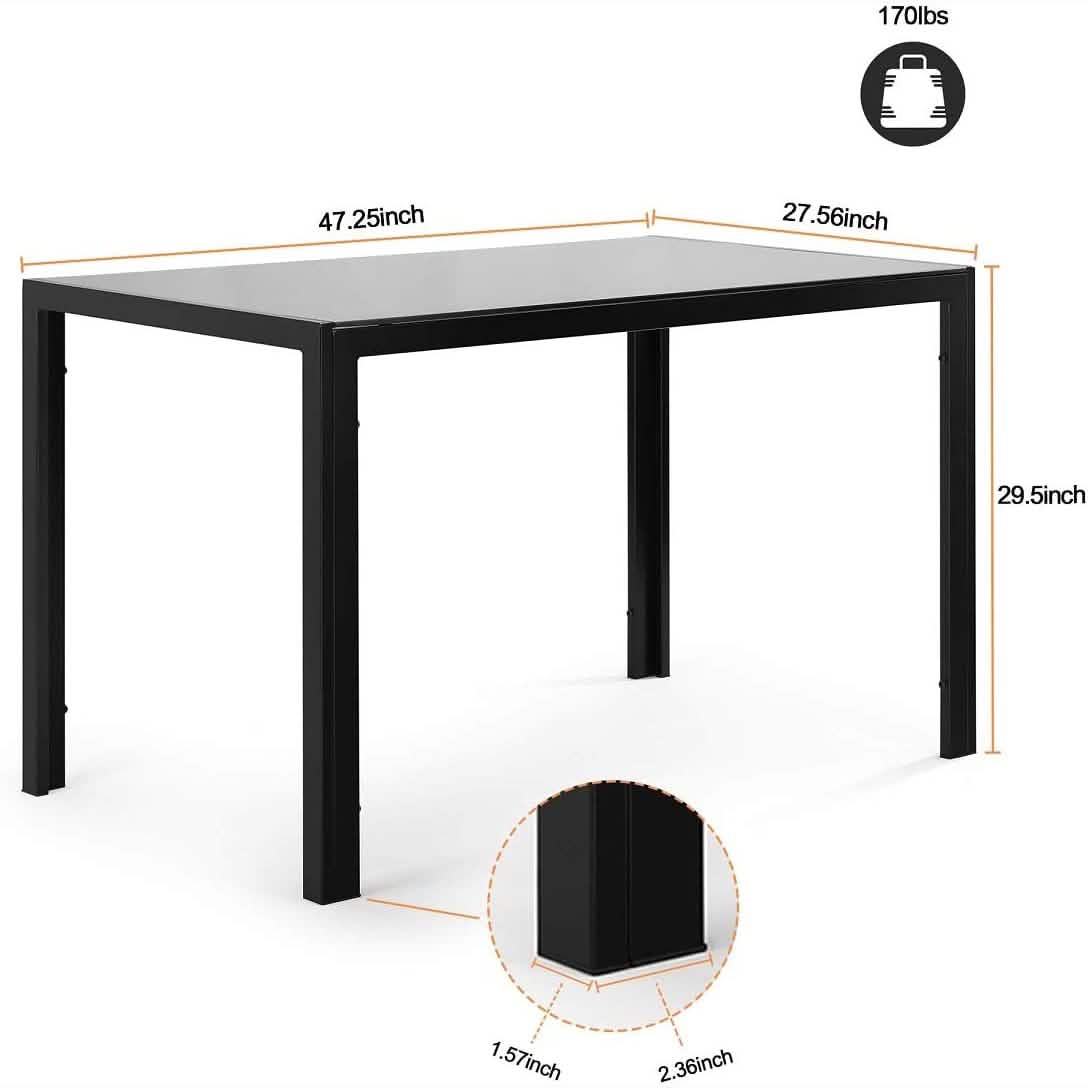 5-Piece: Dining Table Set
