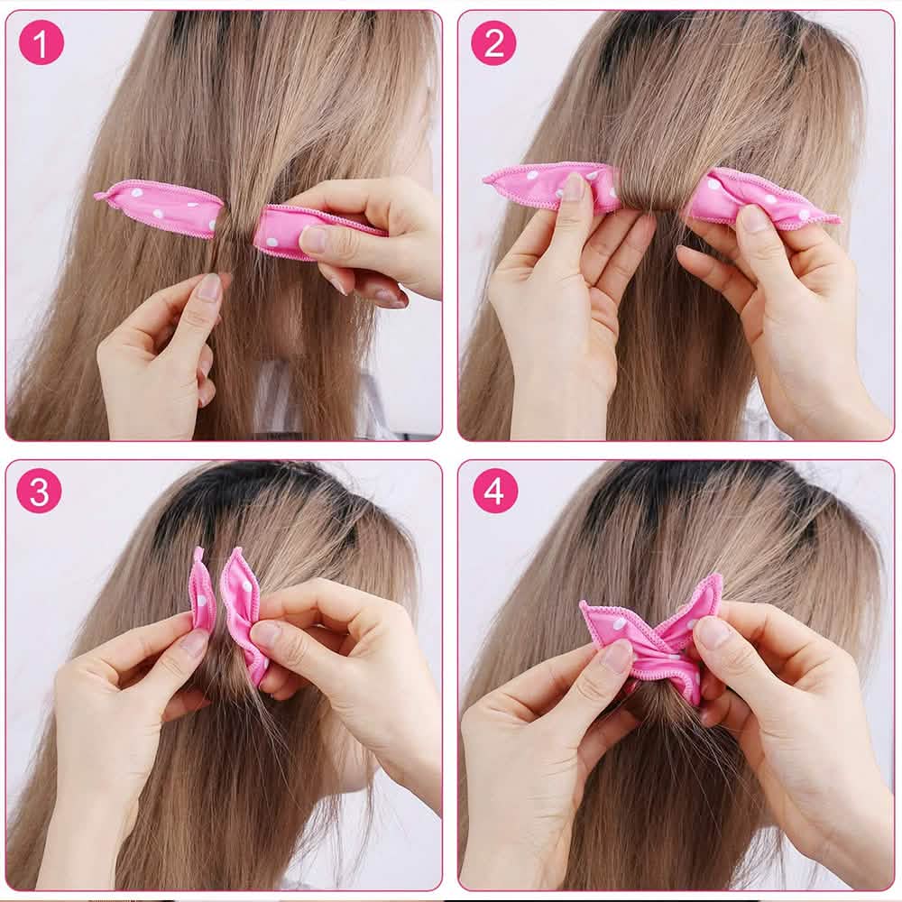 5-Piece: Hair Twist Curler Set