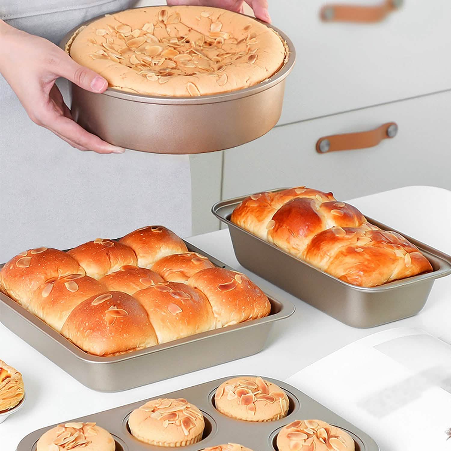 5-Piece: Nonstick Bakeware Set