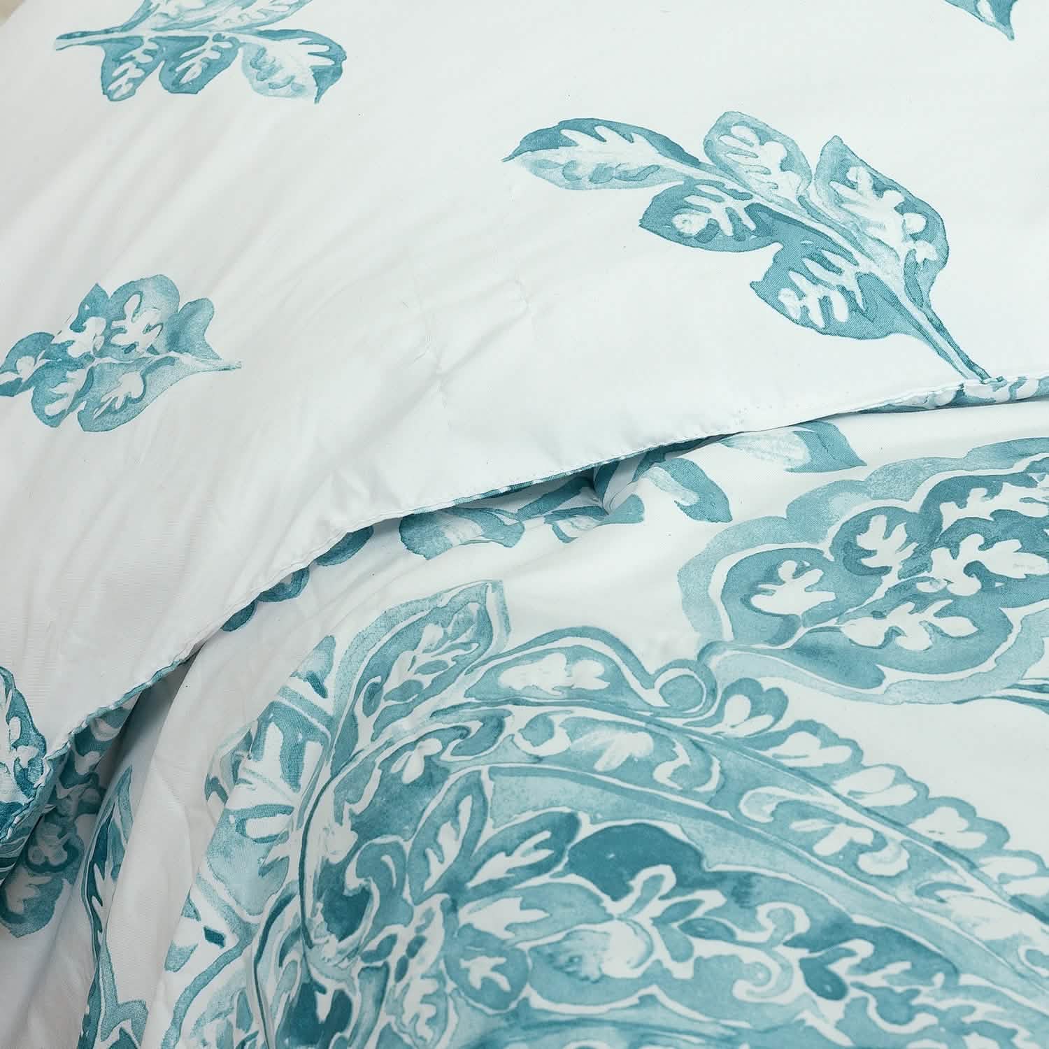 5-Piece Set: Sloane Street Aruba Paisley Comforter Set