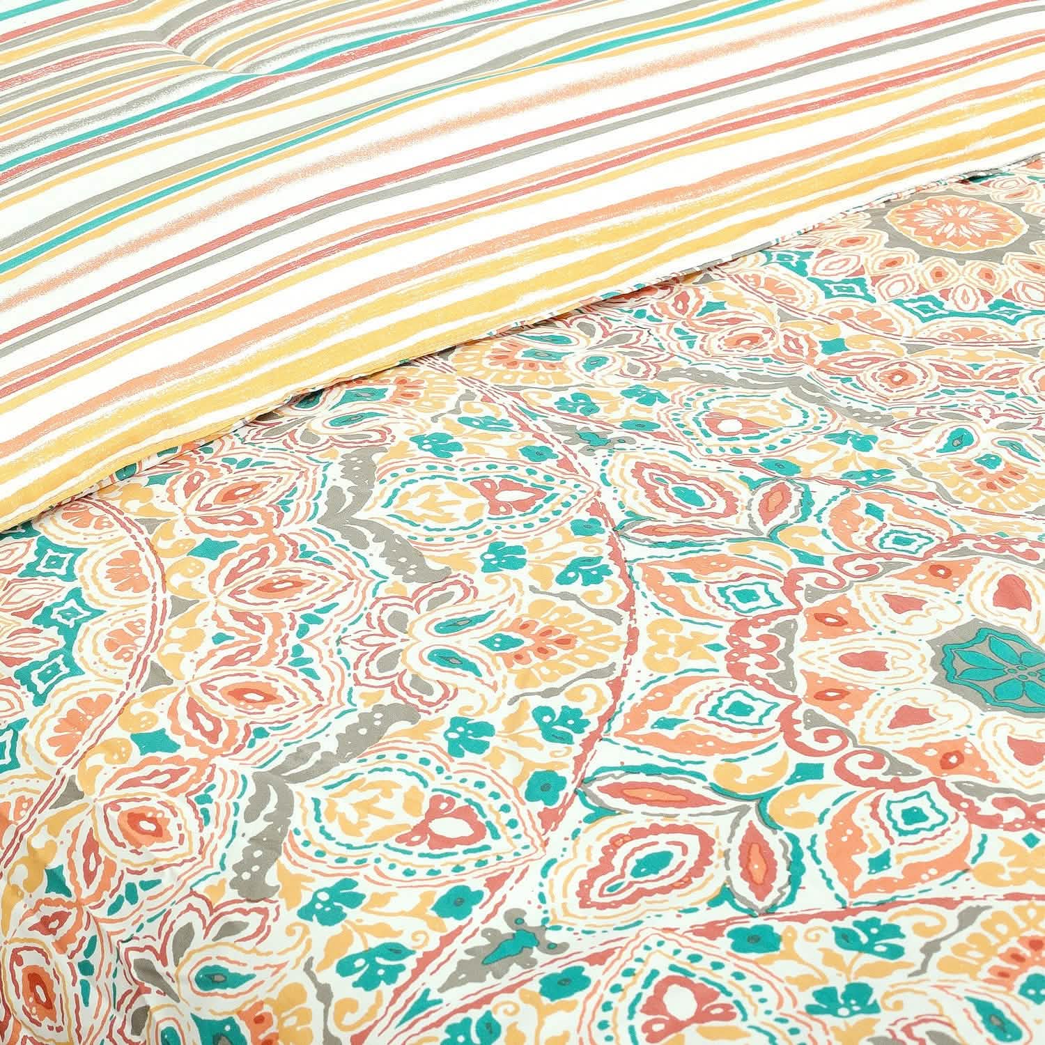 5-Piece: Sloane Street Cozumel Medallion Comforter Set