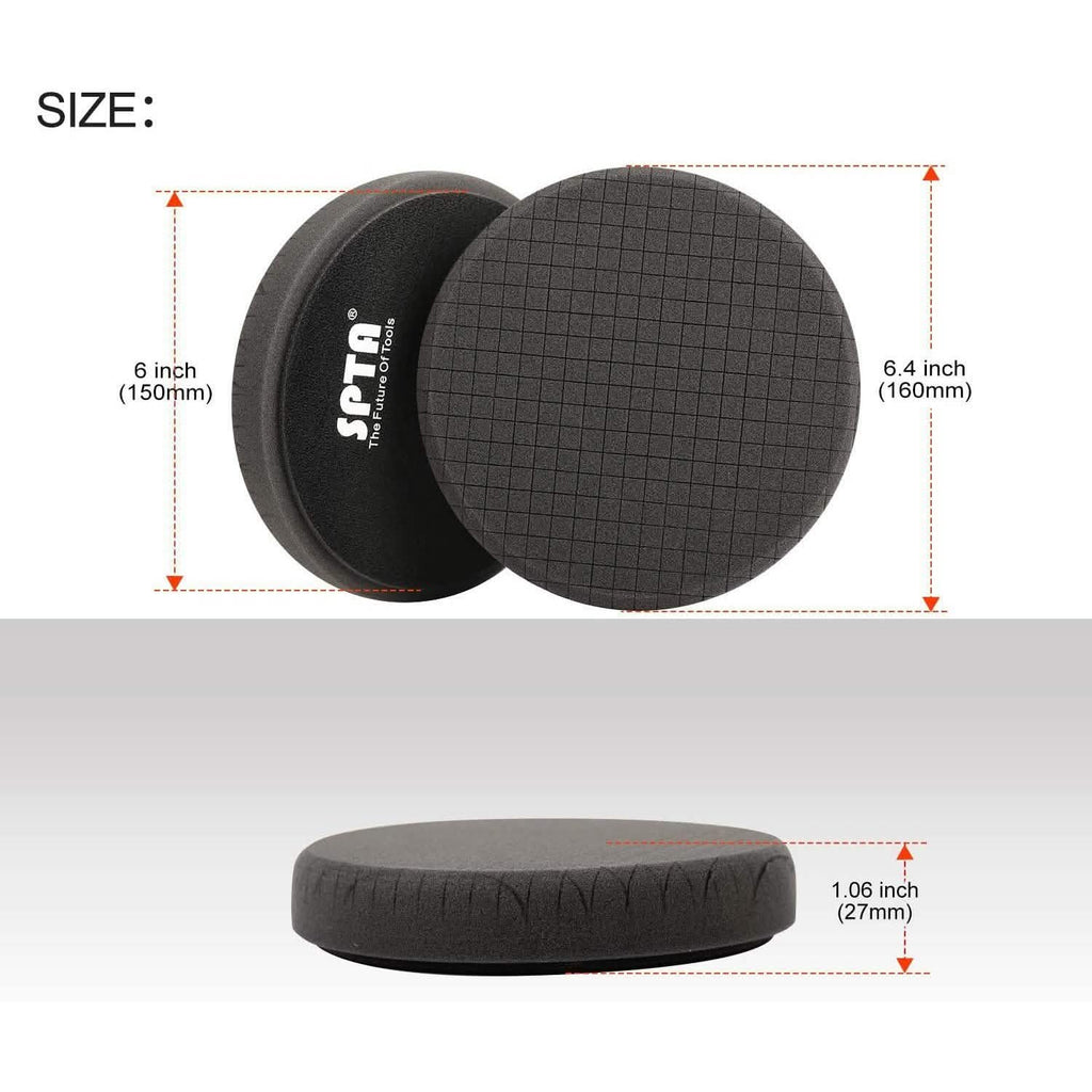 5-Pieces: Buffing Polishing Sponge Pads for Car