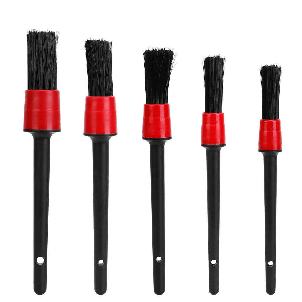 5-Pieces: Car Detailing Brush Set