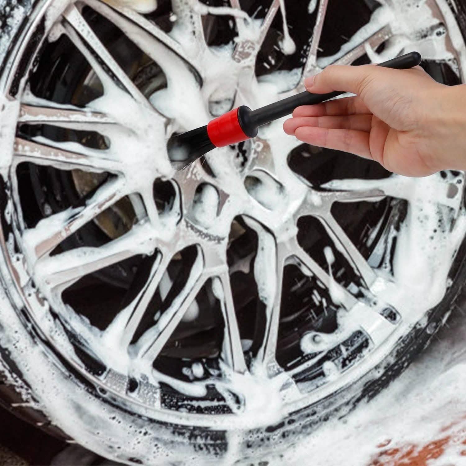 5-Pieces: Car Detailing Brush Set