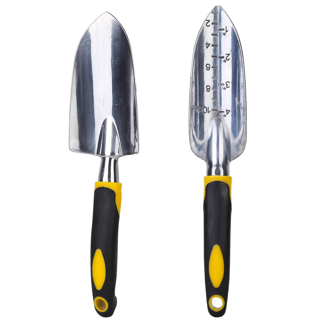5-Pieces Set: Heavy Duty Garden Tool Set with Non-Slip Handle