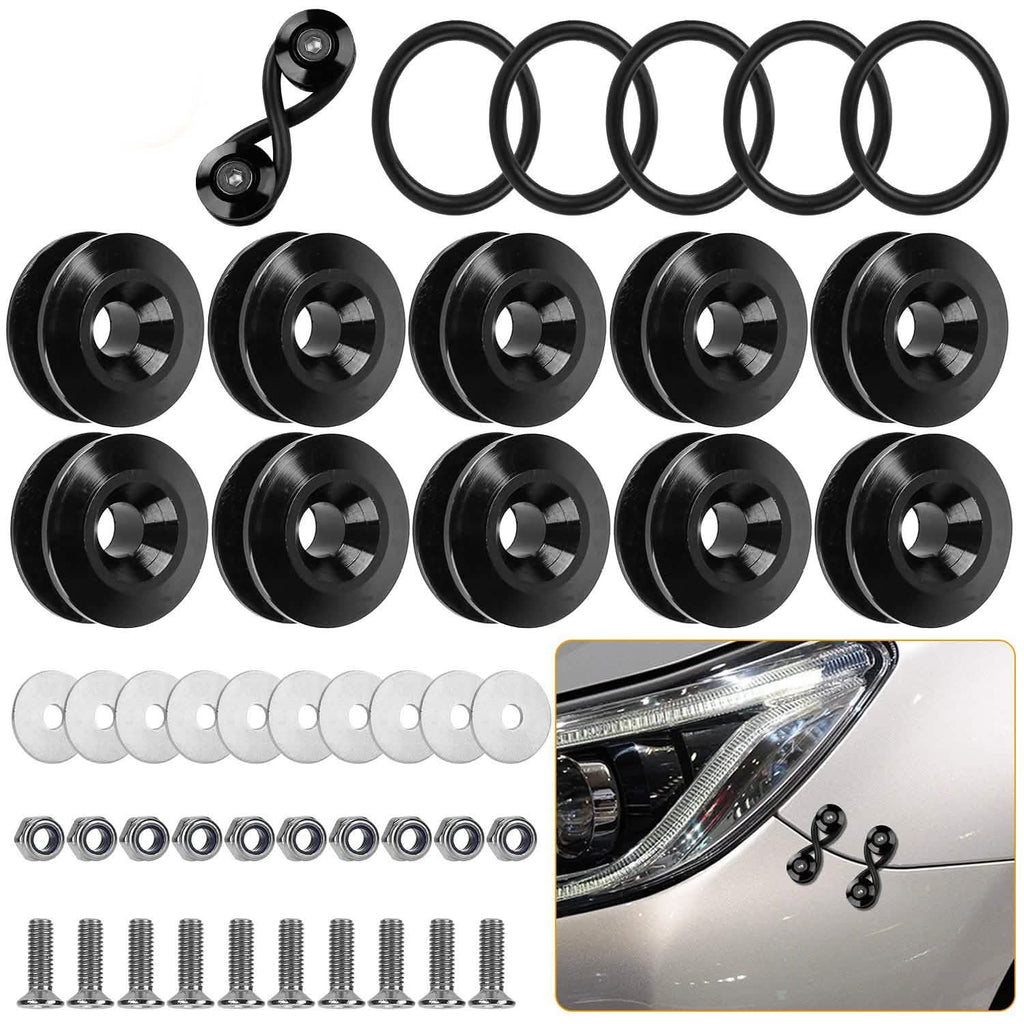 5-Set: Car Quick Release Bumper Fasteners