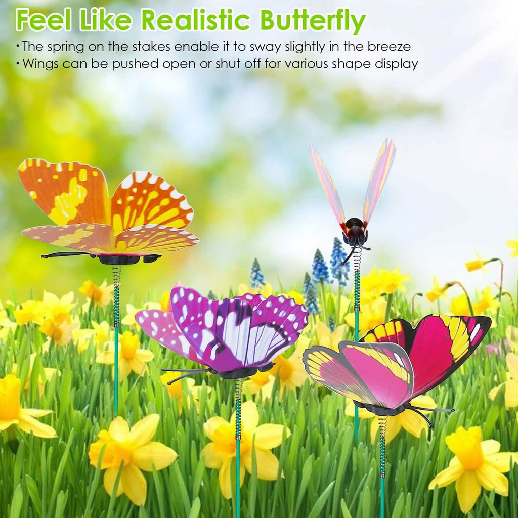 50-Piece: Butterfly Stake Ornament