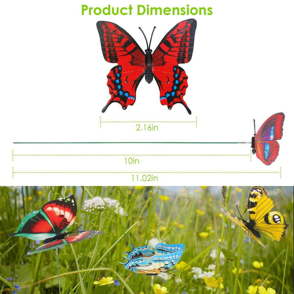 50-Piece: Butterfly Stake Ornament