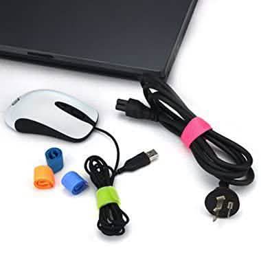 50-Pieces: Cable Ties Reusable Fastening Wire Organizer Cord Rope Holder 7 Inch