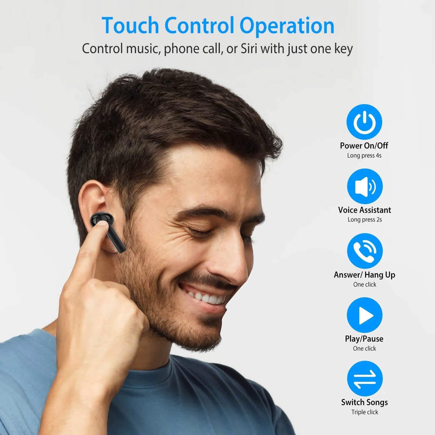 5.0 TWS Wireless Earbuds