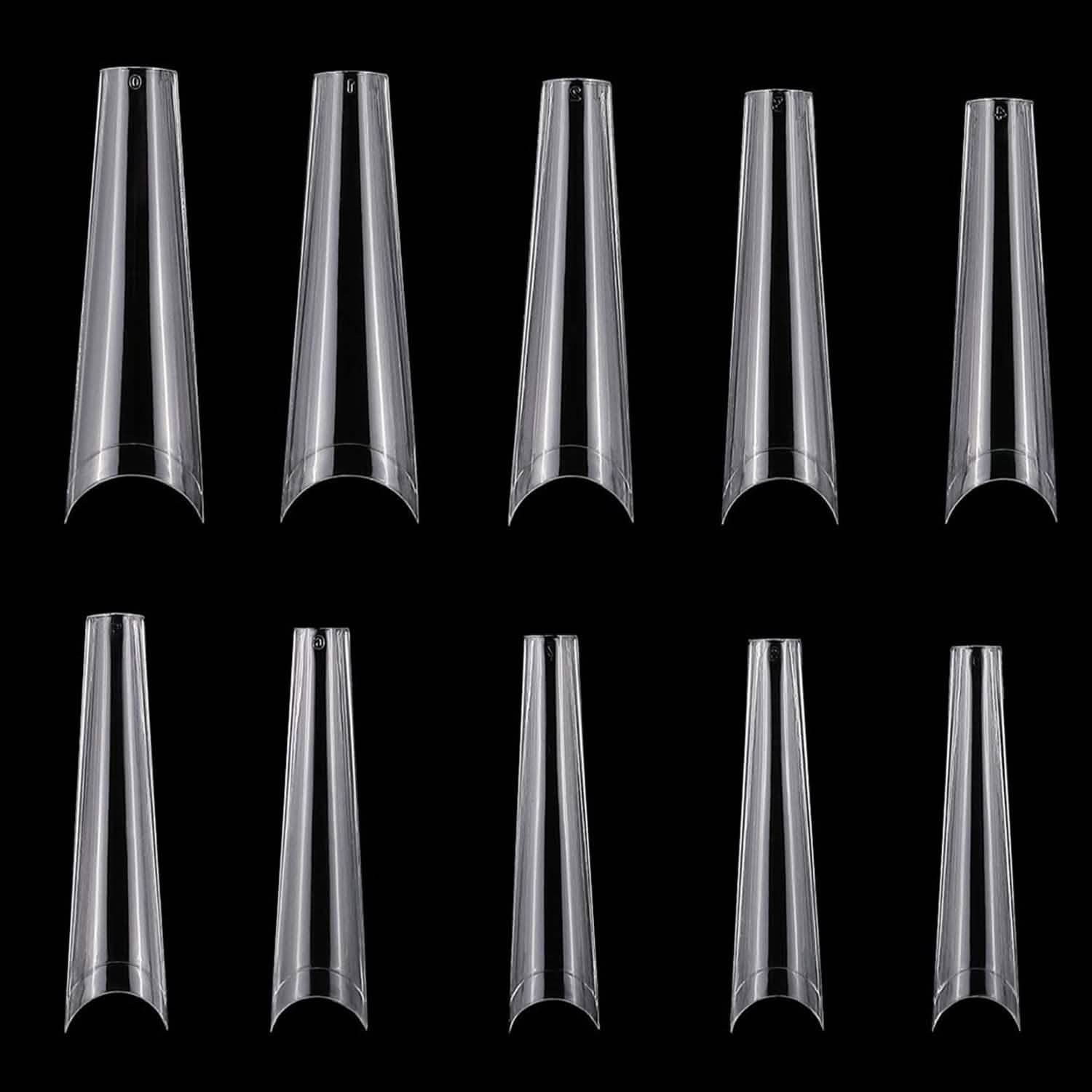 500-Piece: Long False Finger Nails