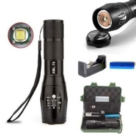 5000LM XM-L T6 LED Tactical Flashlight