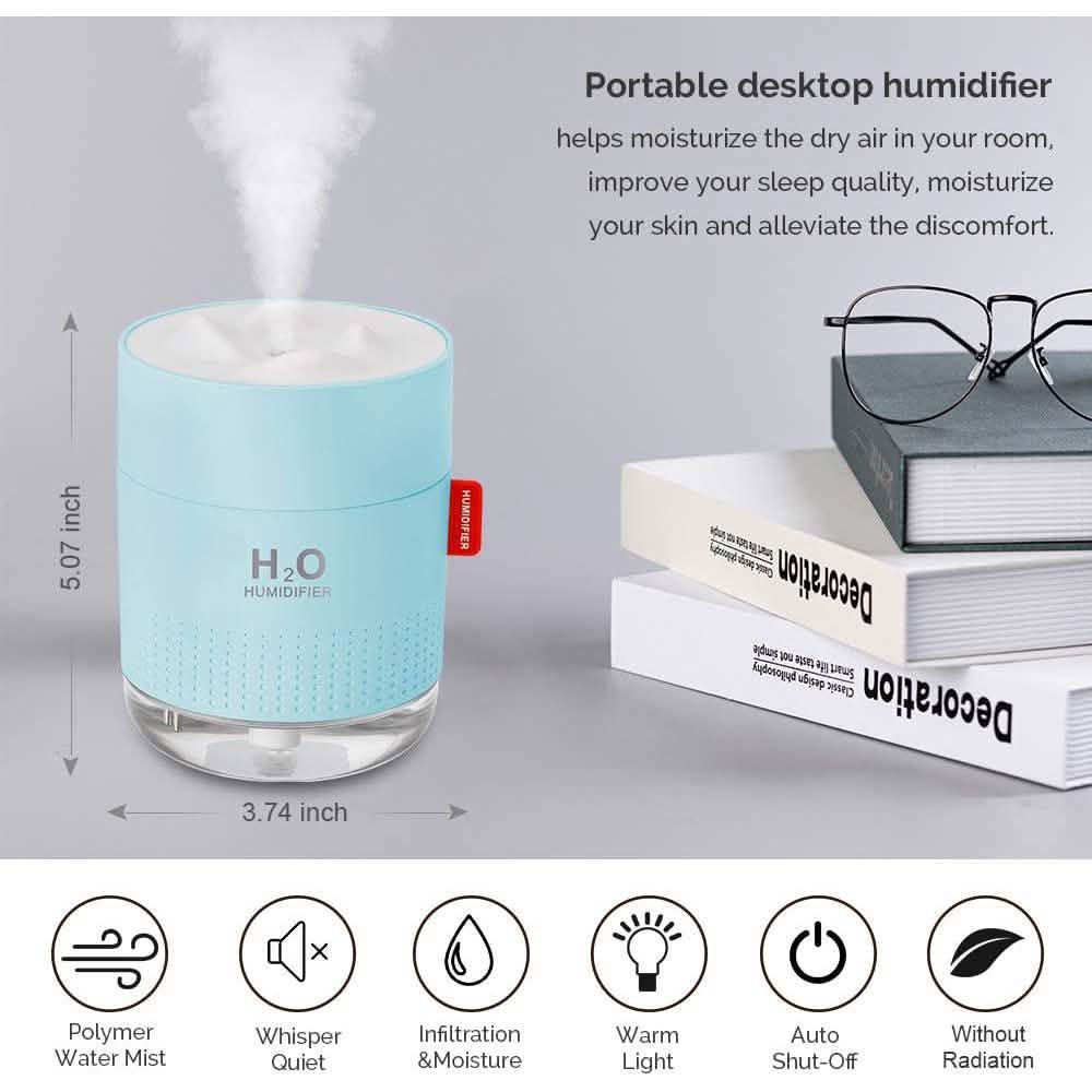 500ml Cool Mist Portable Mini Humidifier