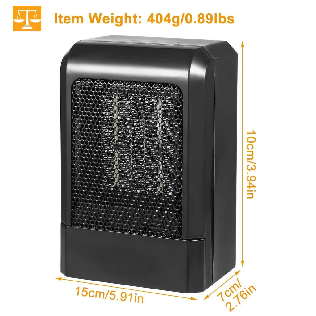 500W Ceramic Portable Electric Heater