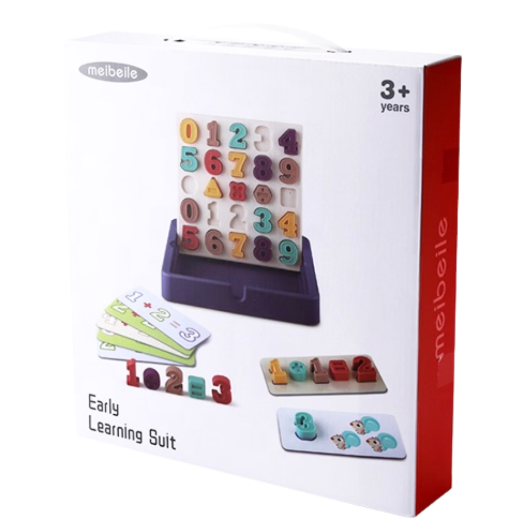 Meibeile 3-in-1 Early Learning Math & Logic Game Set